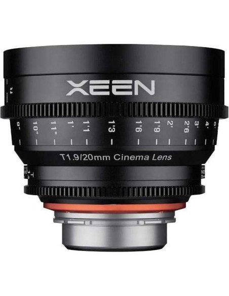Lente de Cine Rokinon Xeen 20mm T1.9 PL - Aluminio Duradero Lente de Cine Rokinon Xeen 20mm T1.9 PL - Aluminio Duradero