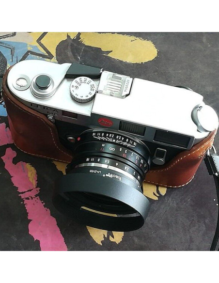Capucha de Lente Metálica Haoge LH-ZV05 para Carl Zeiss y Voigtlander