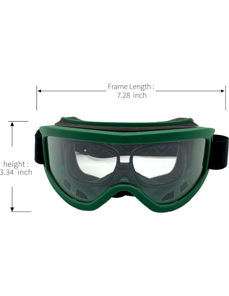 Gafas de Tiro Tácticas HUNTERSKY Antivaho Verde Grado Militar