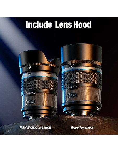 Lente Gran Angular Autofocus SIRUI 16mm F1.2 para APS-C Lente Gran Angular Autofocus SIRUI 16mm F1.2 para APS-C