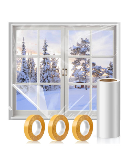 Kit de Aislamiento de Ventanas Phoncoo 220x1000 cm con Cinta
