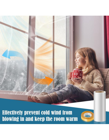 Kit de Aislamiento de Ventanas Phoncoo 220x1000 cm con Cinta