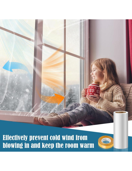 Kit de Aislamiento de Ventanas Phoncoo 220x1000 cm con Cinta