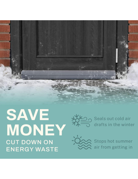 Tapón Aislante para Puertas Intuición del Hogar 91 cm Marrón