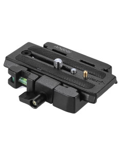 Placa de liberación rápida Andoer para trípode Manfrotto 501