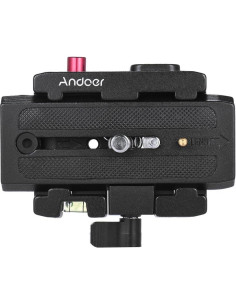 Placa de liberación rápida Andoer para trípode Manfrotto 501 2
