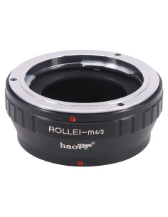 Adaptador de Lente Manual Haoge Rollei 35 a Olympus M4/3