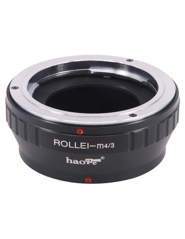 Adaptador de Lente Manual Haoge Rollei 35 a Olympus M4/3