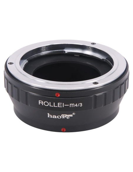 Adaptador de Lente Manual Haoge Rollei 35 a Olympus M4/3