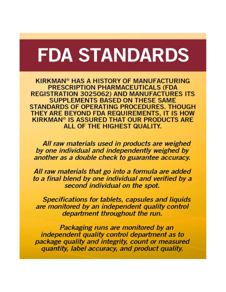 Kirkman Multivitamínico Avanzado 180 Cápsulas - Suplemento Hipoalergénico