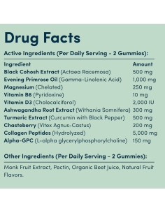 Suplemento Gummy Vegano Terramed Just Think Comfort 60 Unidades 2