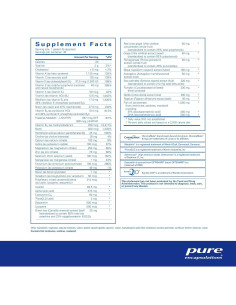 Multivitaminas para Hombres Pure Encapsulations 30 Paquetes 2