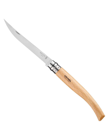Cuchillo de Filete Plegable Opinel Effilé No. 12 Madera de Haya