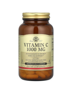 Vitamina C Solgar 1000 mg 100 Cápsulas Vegetales