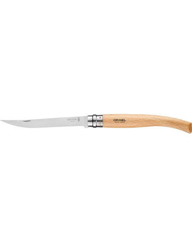 Cuchillo de Filete Plegable Opinel Effilé No. 12 Madera de Haya