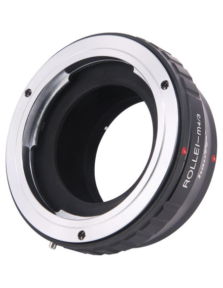 Adaptador de Lente Manual Haoge Rollei 35 a Olympus M4/3