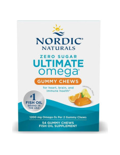 Gominolas Omega 3 Sin Azúcar Nordic Naturals 54 Unidades