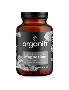 Suplemento de Magnesio Glicinato Organifi 150mg 60 Cápsulas Veganas