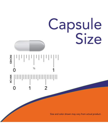 NOW Picolinato de Zinc 50mg 180 Cápsulas Veganas
