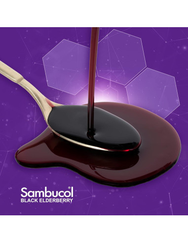 Jarabe de Saúco Negro Sambucol 118 ml - Soporte Inmunológico