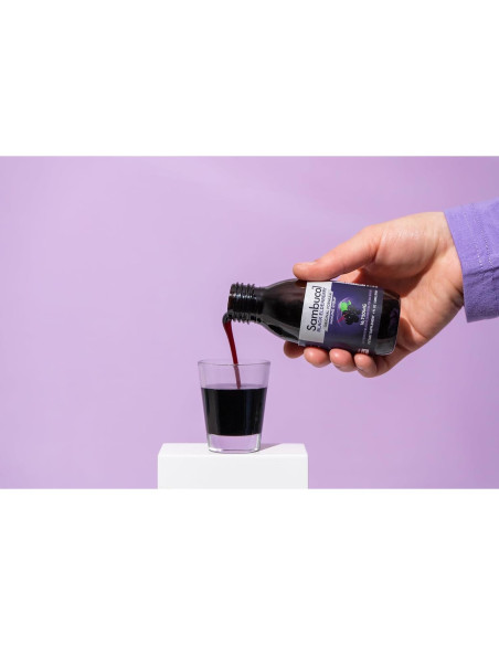 Jarabe de Saúco Negro Sambucol 118 ml - Soporte Inmunológico