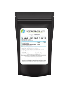 Polvo de Fenogreco Prescrito para la Vida 50% Saponinas 113g