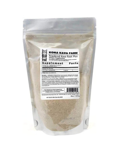 Raíz de Kava Noble en Polvo Kona Kava Farm 226.8 g
