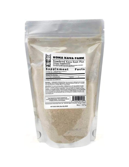 Raíz de Kava Noble en Polvo Kona Kava Farm 226.8 g