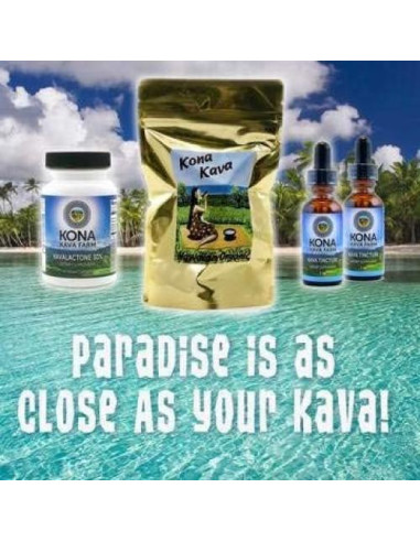 Raíz de Kava Noble en Polvo Kona Kava Farm 226.8 g