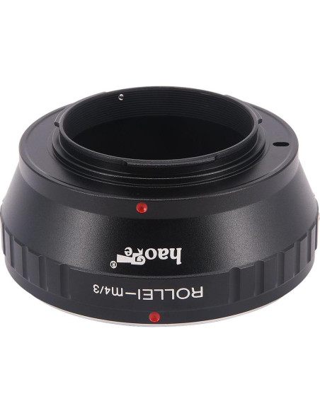 Adaptador de Lente Manual Haoge Rollei 35 a Olympus M4/3