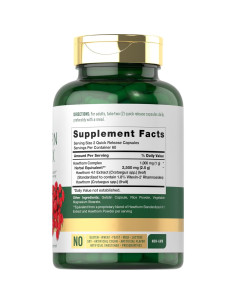 Complejo de Bayas de Espino Carlyle 2500mg 120 Porciones Sin OGM 2