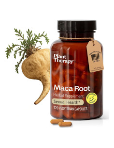 Cápsulas de Raíz de Maca Plant Therapy 120 Vegetarianas 5000 mg
