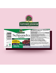 Extracto de Baya de Schisandra Nature's Answer 30 ml Sin Alcohol 2