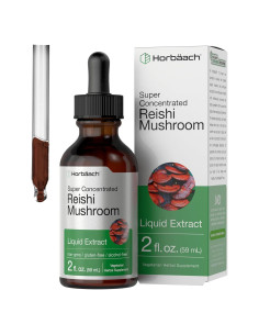 Extracto Líquido de Hongo Reishi Horbaach 59.15 ml Vegetariano