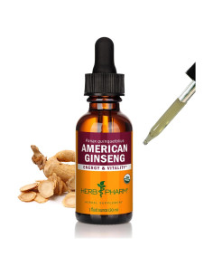 Extracto de Ginseng Americano Orgánico Herb Pharm 29.57 ml