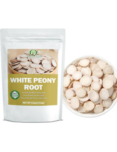 Rodajas de Raíz de Peonía Blanca Premium HOLFLYING 113g 2