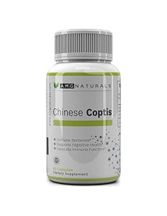 Coptis Chino AMG Naturals 550mg - Sin Rellenos y Puro
