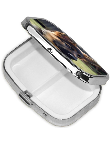 Estuche Metálico para Pastillas 2 Compartimentos RTYHRTHJTFRJRTJH