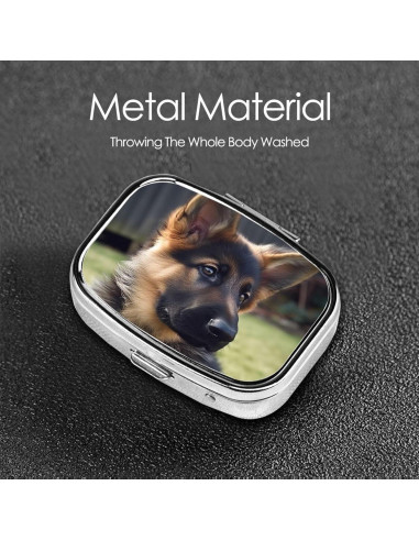 Estuche Metálico para Pastillas 2 Compartimentos RTYHRTHJTFRJRTJH