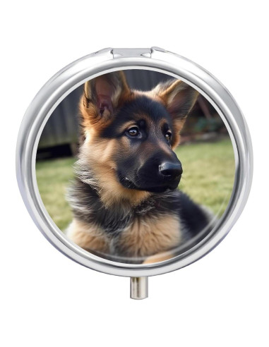 Caja de Pastillas Portátil TKJMCSW 3 Compartimentos 5x5 cm