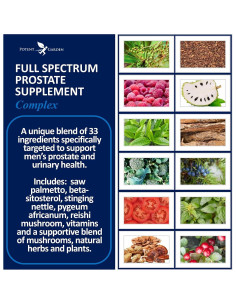 Suplemento Prostático Potent Garden 33 Hierbas 90 Cápsulas 2