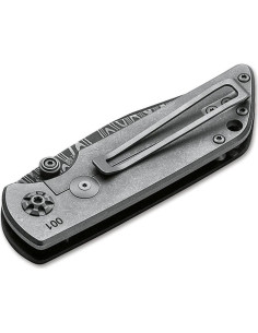 Cuchillo de bolsillo Boker M4 Sherman Damasco - Hecho en Alemania 2