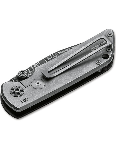 Cuchillo de bolsillo Boker M4 Sherman Damasco - Hecho en Alemania