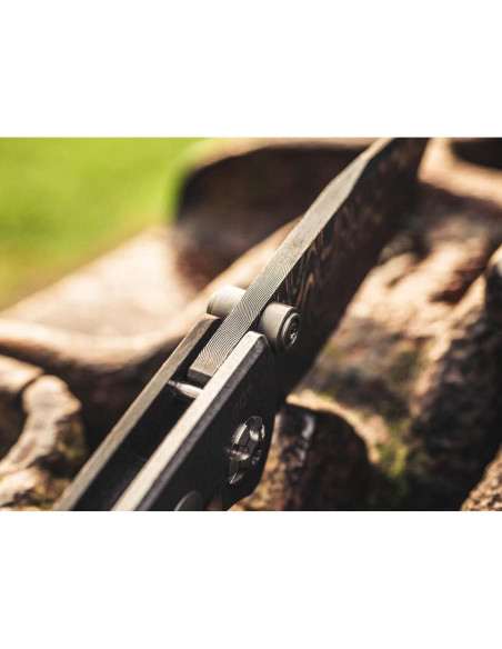 Cuchillo de bolsillo Boker M4 Sherman Damasco - Hecho en Alemania