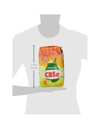 Yerba Mate CBSe Sabor Naranja 500g - Beneficios para la Salud