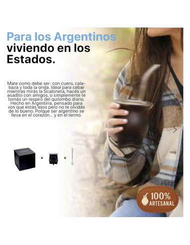 Mate de Calabaza DrinkYerba Camionero Uruguayo Artesanal