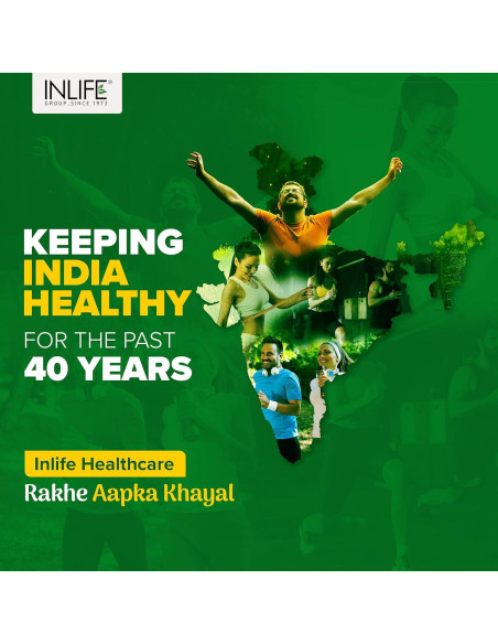 Suplemento Desintoxicante Pulmonar INLIFE - 60 Cápsulas Naturales