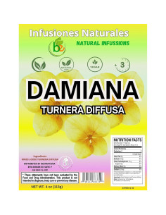 Té de Hoja de Damiana Bexperts 113.4 g - 100% Natural 2