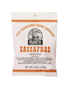 Gotas de Caramelo Claeys Sabor Sassafras 12 Paquetes 2041g