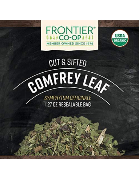 Hoja de Consuelda Orgánica Frontier Co-op 36g - No Comestible